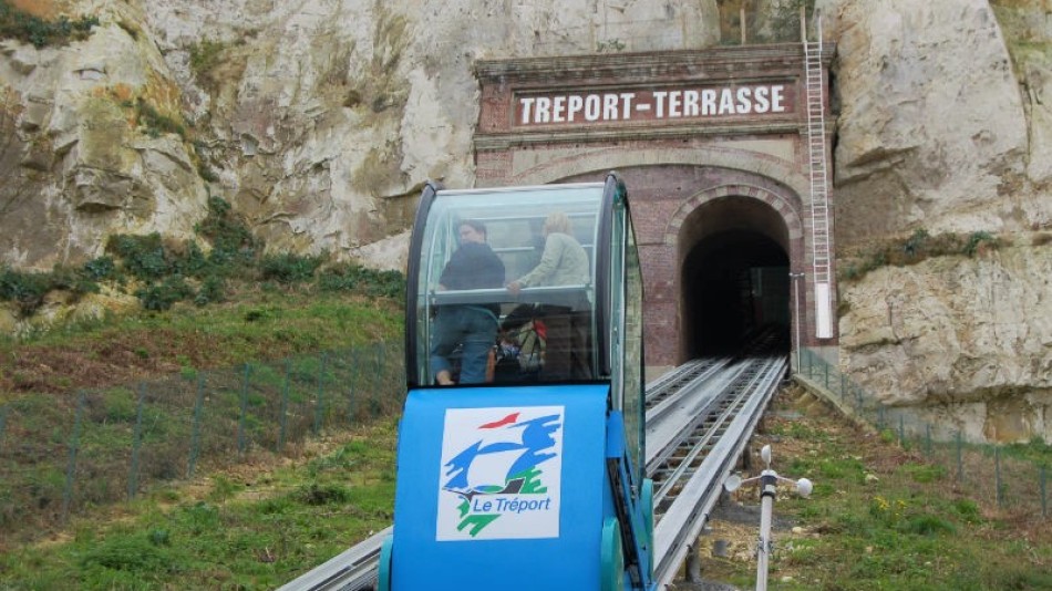 Le Treport funiculaire