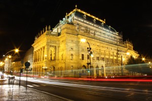 prague at night