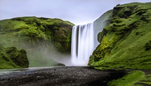 Iceland Skogafoss waterfall v2