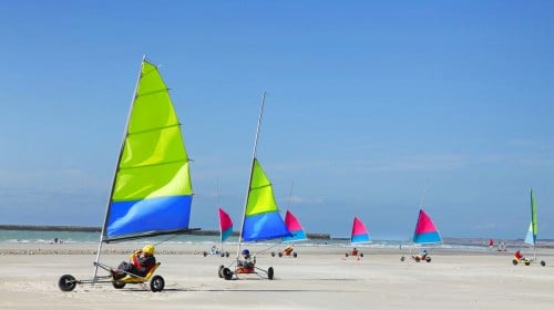 sand yachting normandy